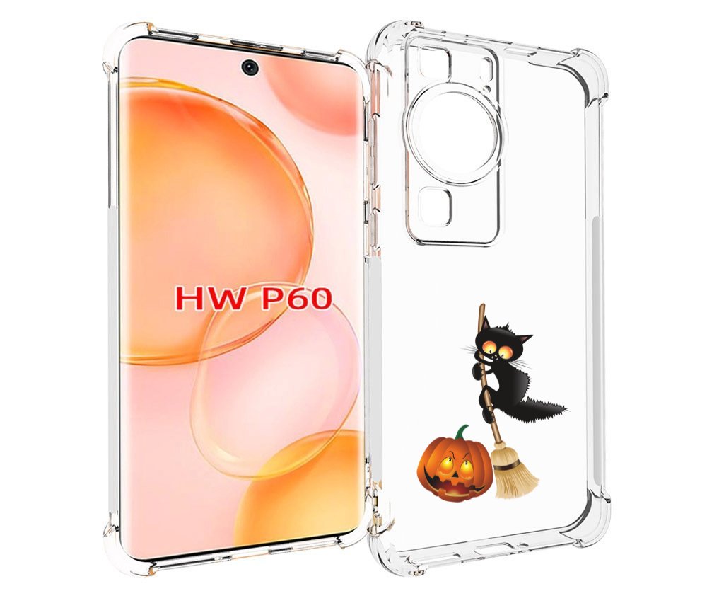 

Чехол MyPads хэлуинский котик для Huawei P60, Tocco