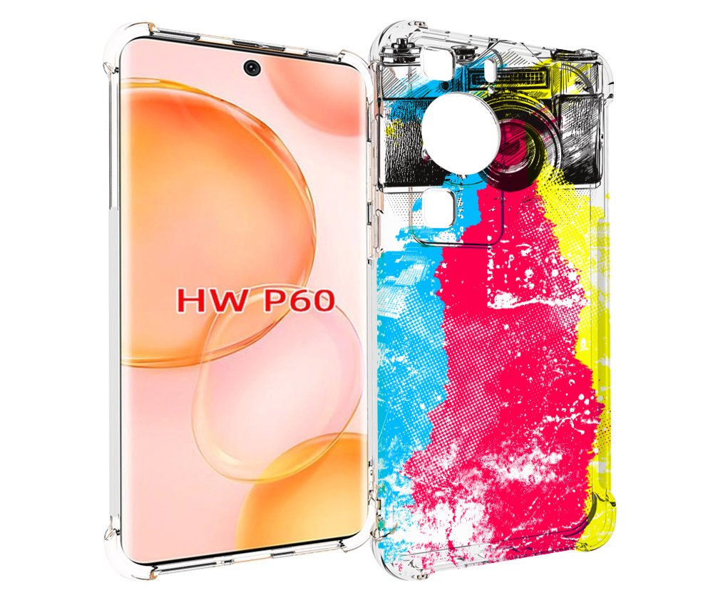 

Чехол MyPads цветной фотоаппарат для Huawei P60, Tocco