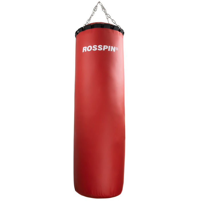 фото Боксерский мешок, 80 кг, пвх, песок и опилки, красный. rosspin