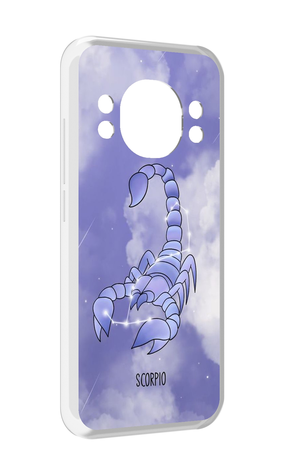 

Чехол MyPads знак зодиака скорпион 2 для Doogee S98 / S98 Pro, Прозрачный, Tocco