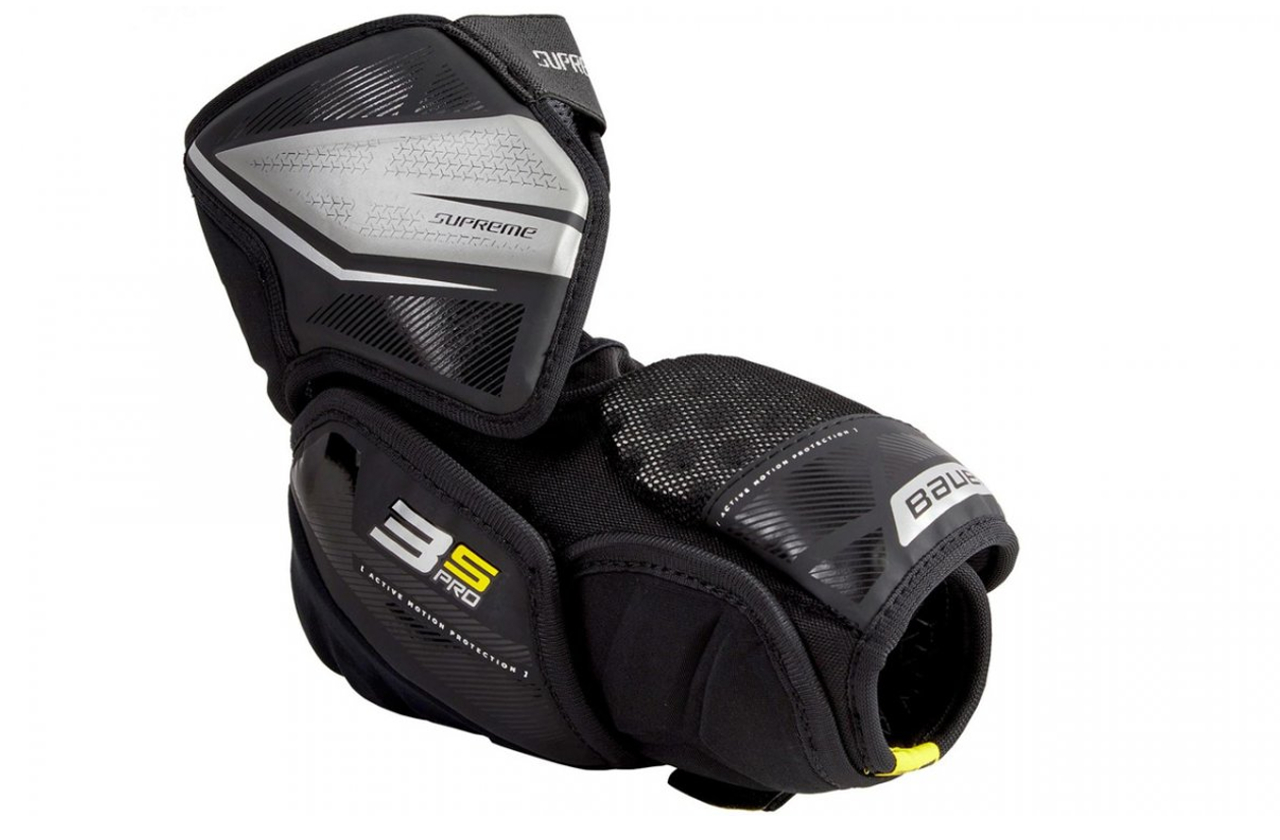 

Налокотники хоккейные Bauer Supreme 3S Pro S21 JR, черные, M, Supreme 3S Pro S21