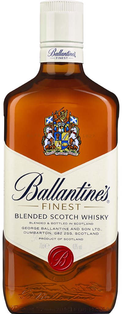 

Виски Ballantine's Finest 40% 0,7 л + 2 бокала