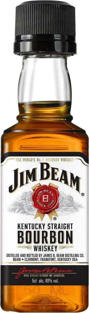 фото Виски jim beam white label bourbon 40% 0,05 л