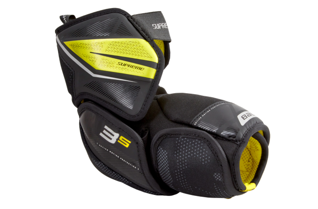 

Налокотники хоккейные Bauer Supreme 3S S21 SR, черные, L, Supreme 3S S21 SR
