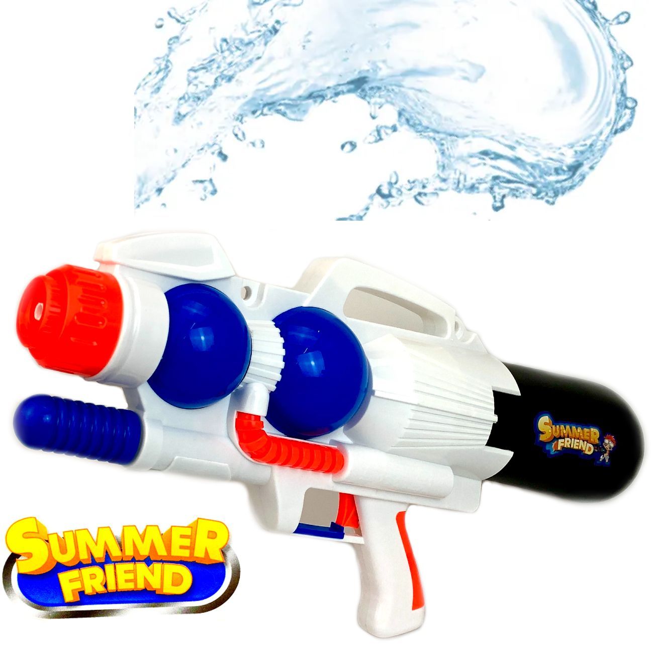 фото Большой водный автомат water gun, 54х25х10 см water game