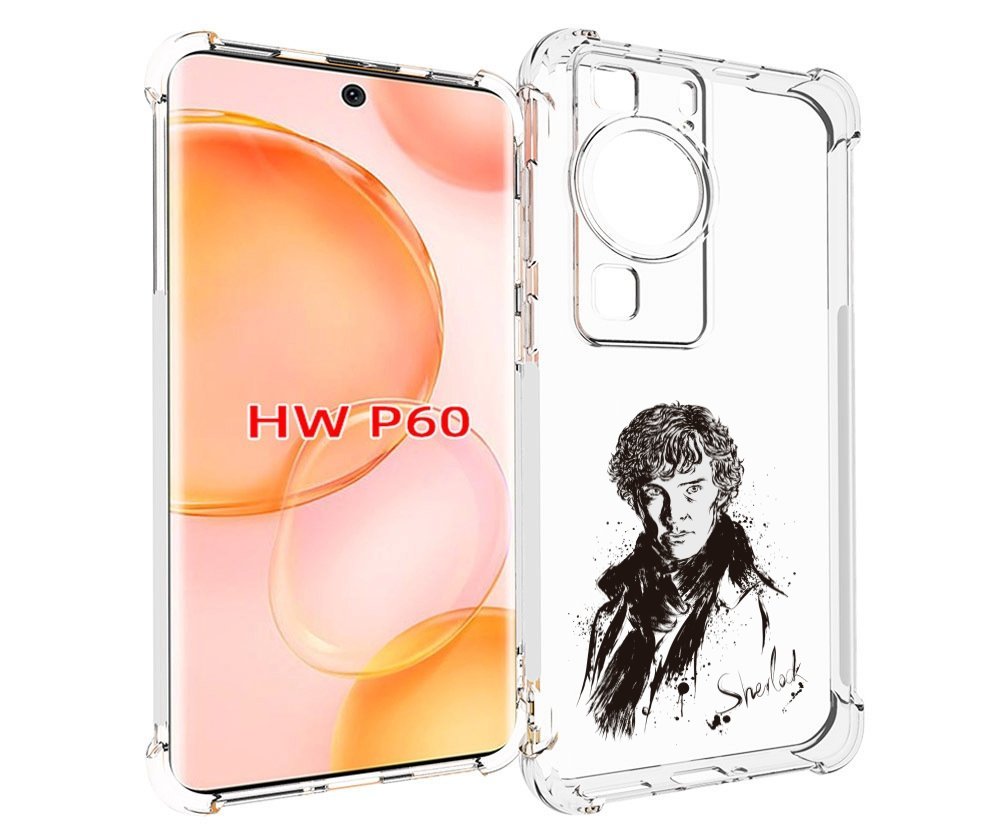 

Чехол MyPads шерлок холмс портрет для Huawei P60, Tocco
