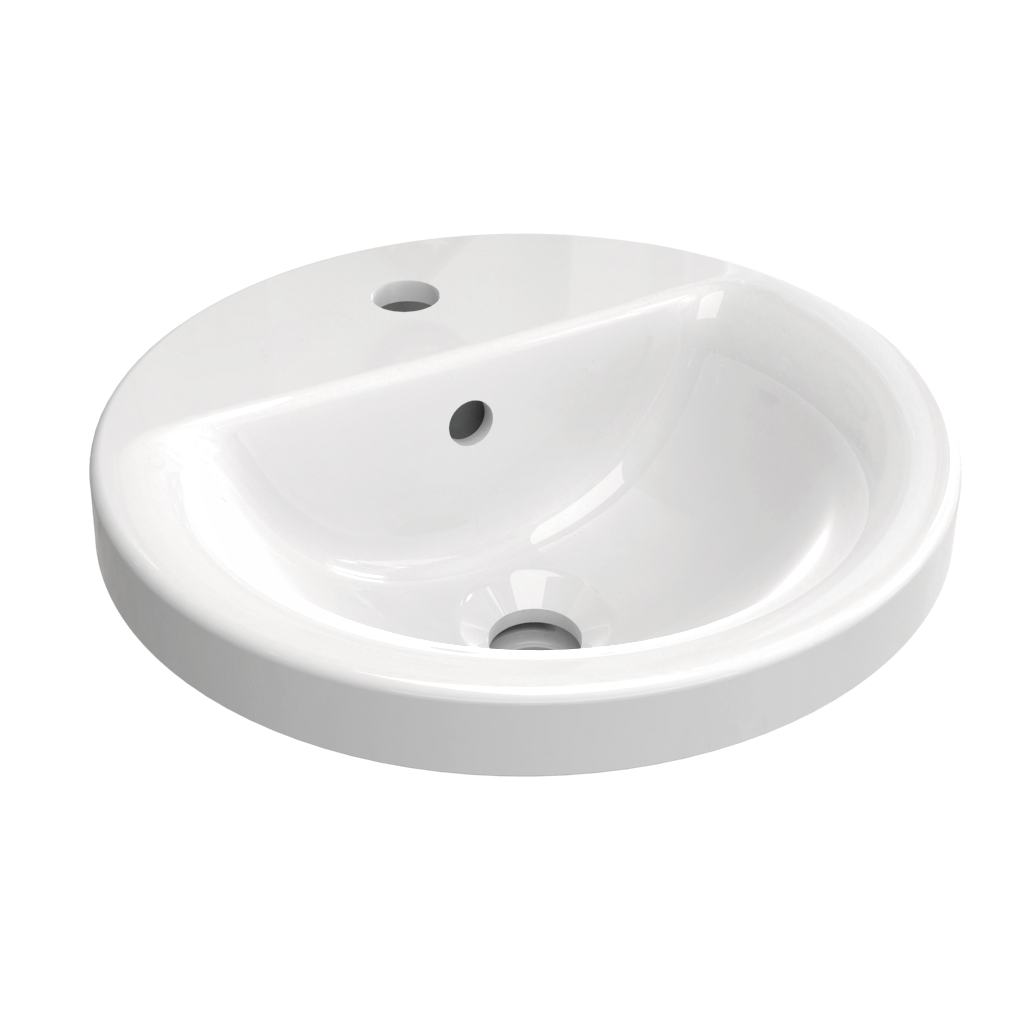 

Раковина Ideal Standard Connect 38 E504101 белая, Белый