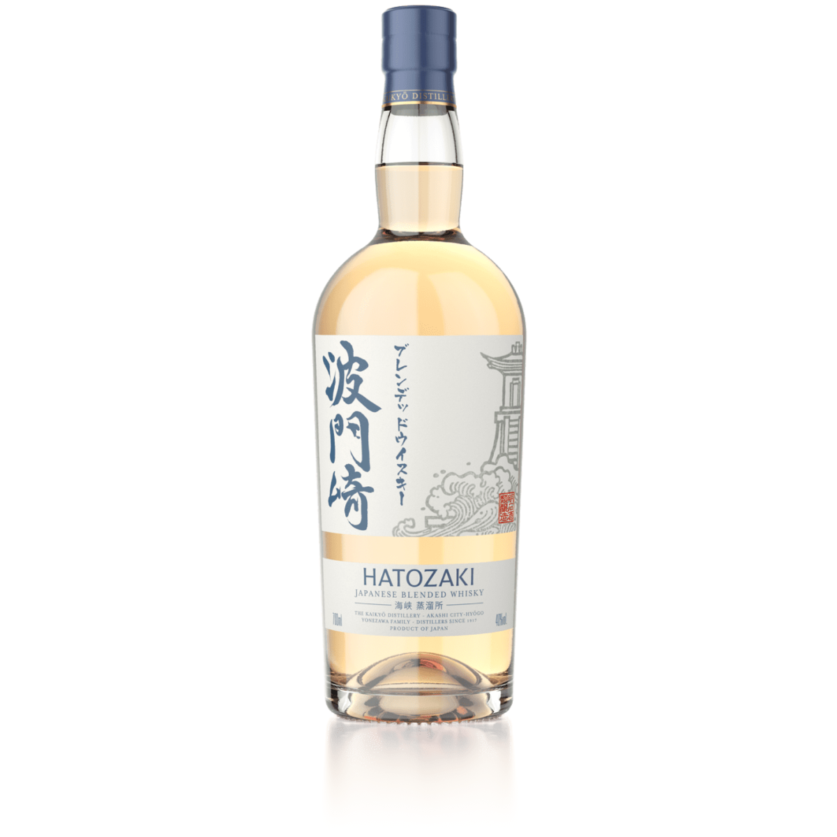 

Виски Hatozaki Japanese Blended Whisky 40% 0,7 л