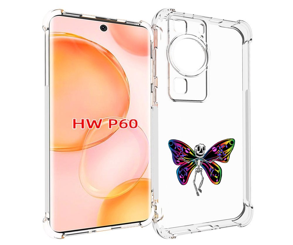 

Чехол MyPads эффект бабочки для Huawei P60, Tocco