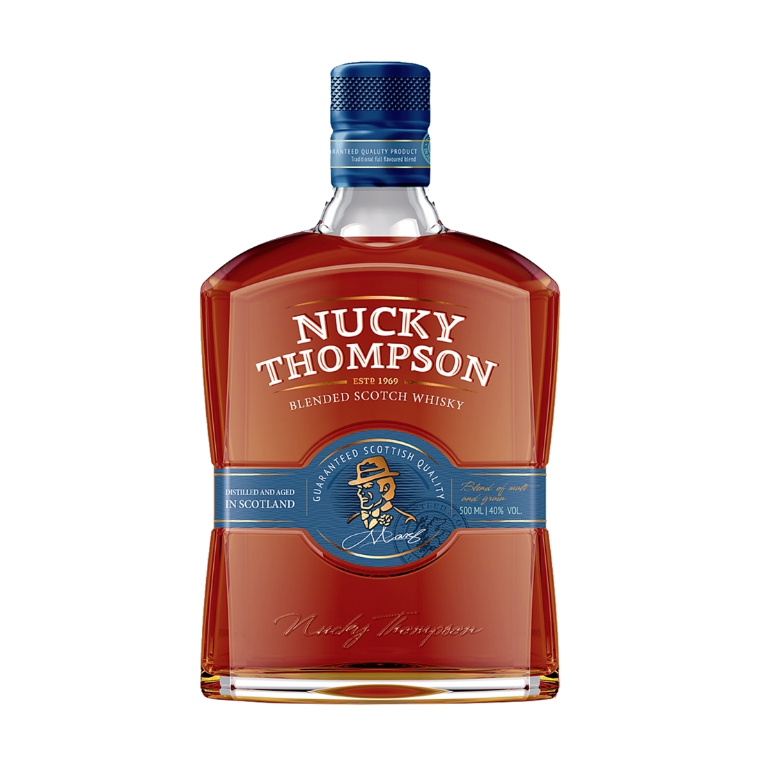 Виски Nucky Thompson Blended Scotch Whisky 40% 0,5 л