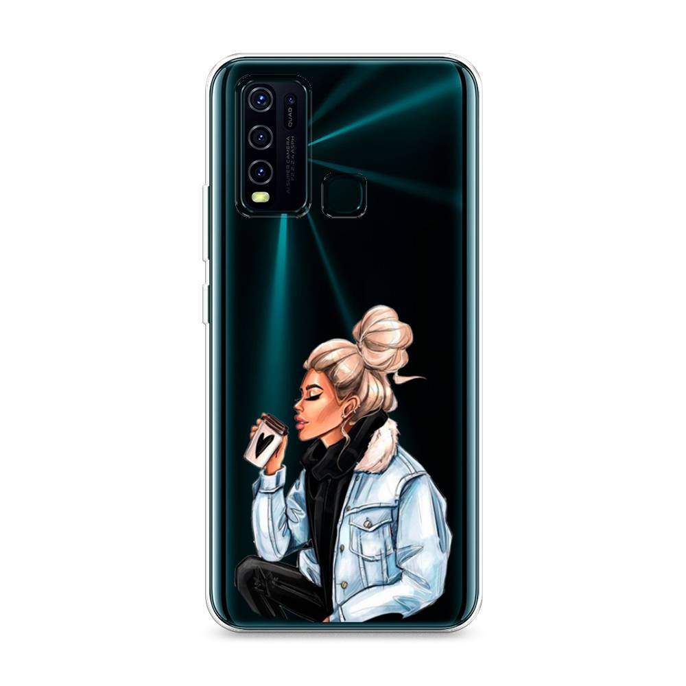 

Чехол Awog на Vivo Y30 "Cute girl", Разноцветный, 263150-7