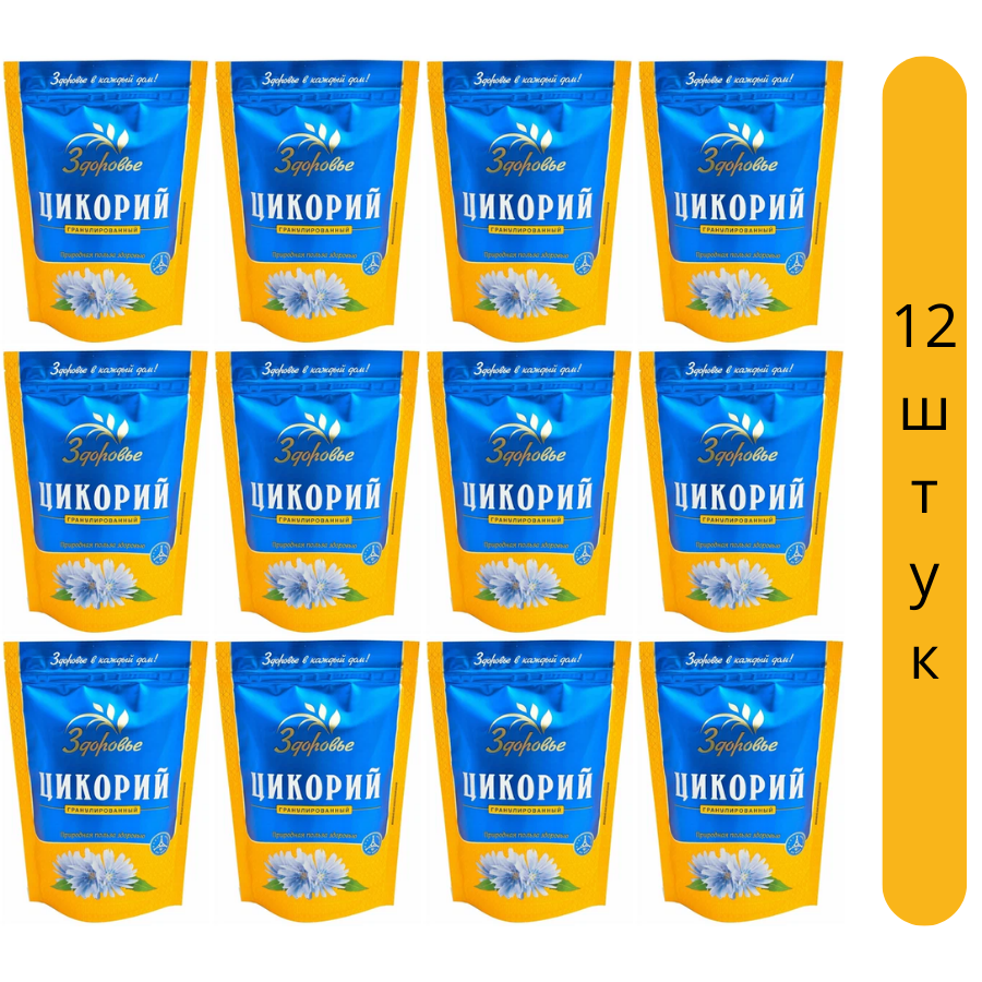 

Цикорий гранулированный Здоровье, 100 г х 12 шт