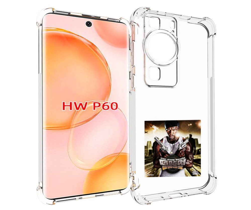 

Чехол MyPads 50 Cent - Gun Bros для Huawei P60, Tocco