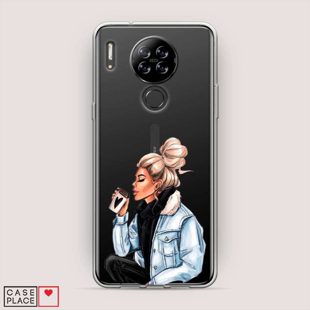 

Чехол Awog на Blackview A80 "Cute girl", Разноцветный, 280150-7