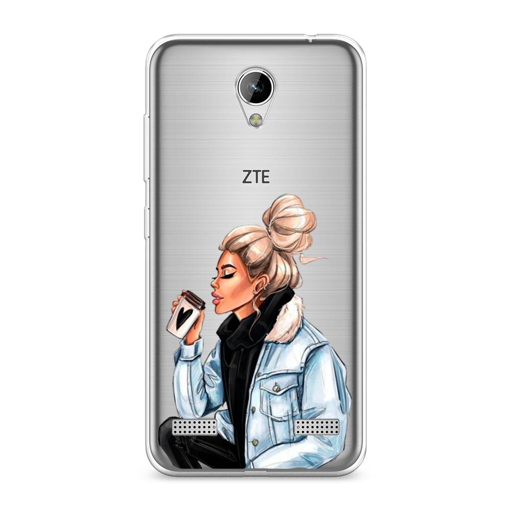 

Чехол Awog на ZTE Blade A520 / ЗТЕ Блэйд A520 "Cute girl", 132050-7