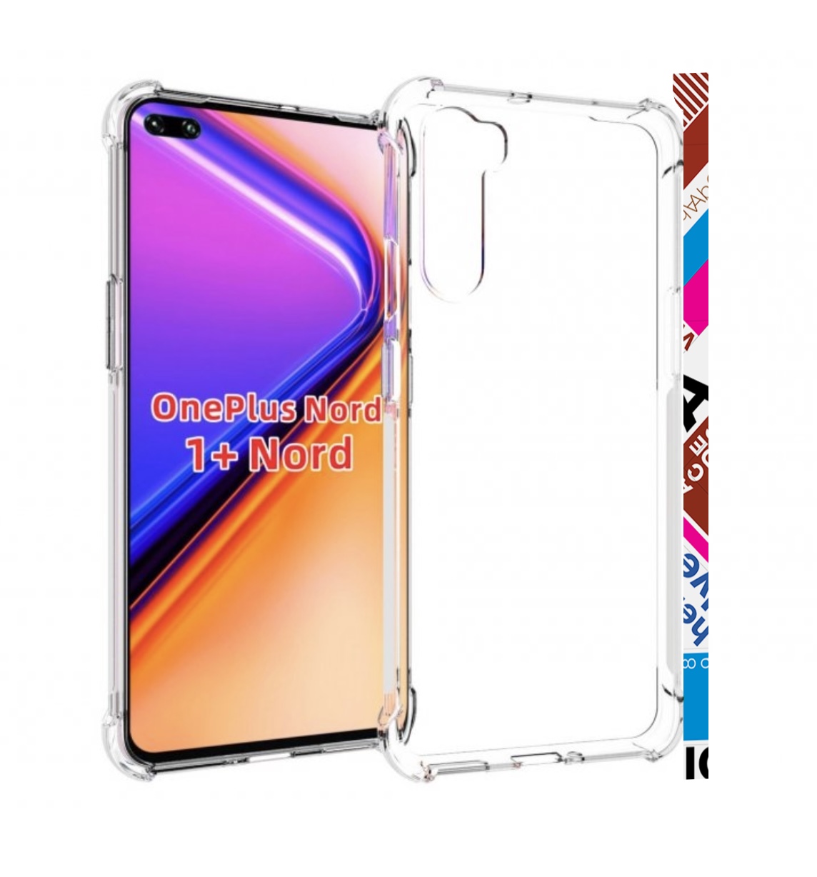 

Чехол MyPads HELVET для OnePlus Nord / 1+ Nord (1ая версия), Прозрачный, Tocco