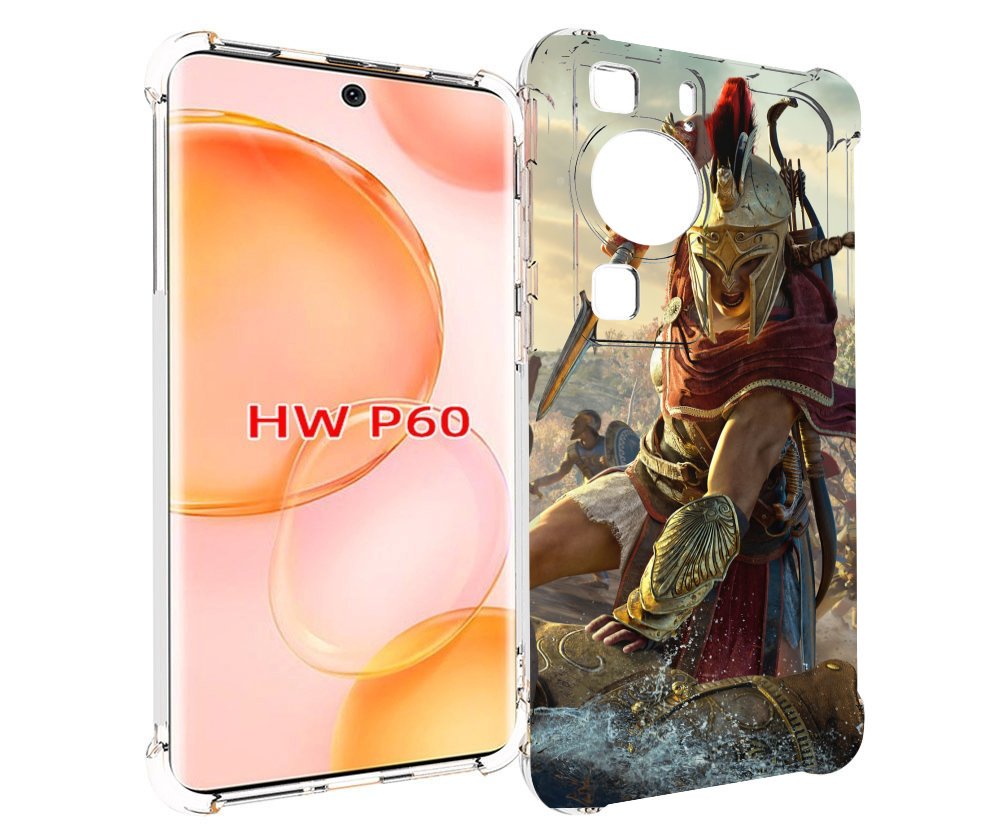 

Чехол MyPads Assassin's Creed Odyssey Kassandra мужской для Huawei P60, Tocco