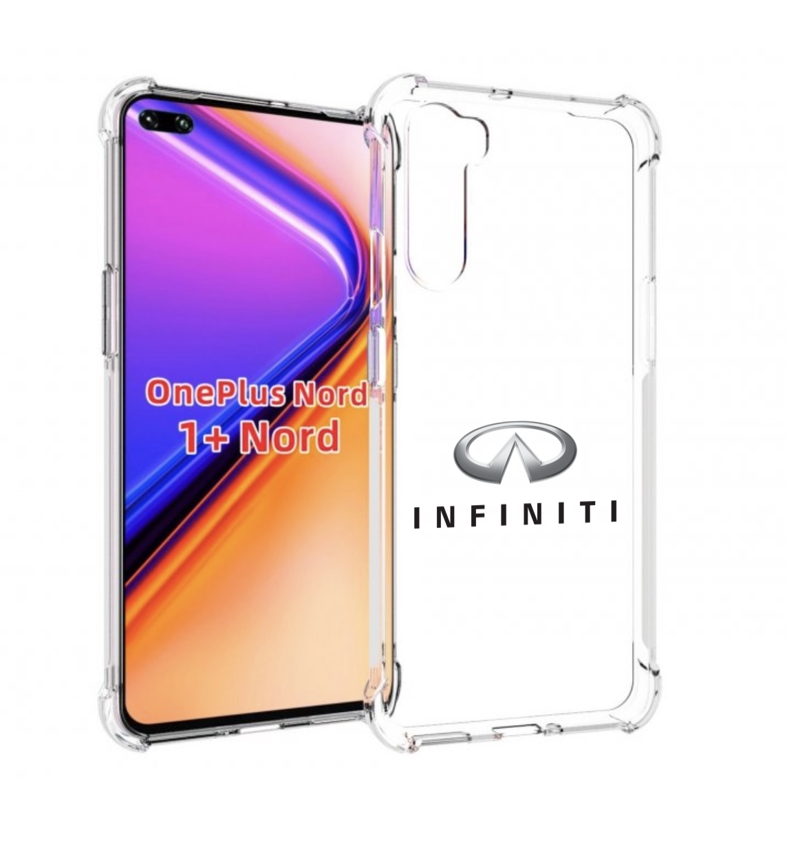 

Чехол MyPads Infiniti-3 мужской для OnePlus Nord / 1+ Nord (1ая версия), Прозрачный, Tocco