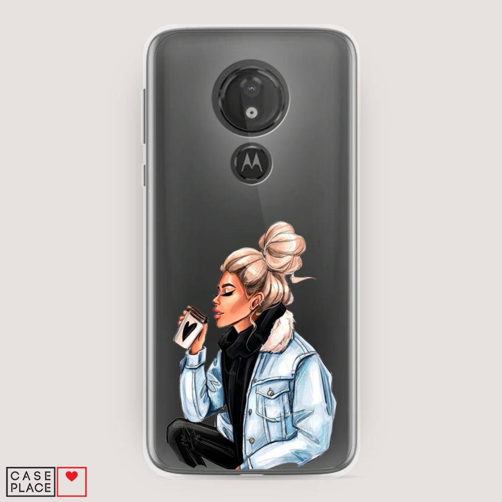 

Чехол Awog на Motorola Moto G7 Power / Моторола Мото G7 Power "Cute girl", Разноцветный, 241350-7