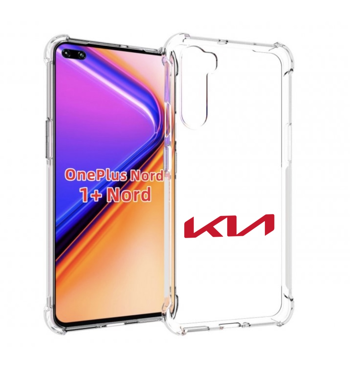 

Чехол MyPads Kia-3 для OnePlus Nord / 1+ Nord (1ая версия), Прозрачный, Tocco
