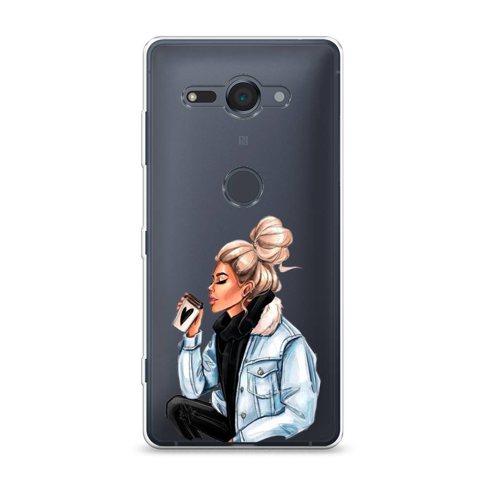 

Чехол Awog на Sony Xperia XZ2 compact "Cute girl", Разноцветный, 52950-7