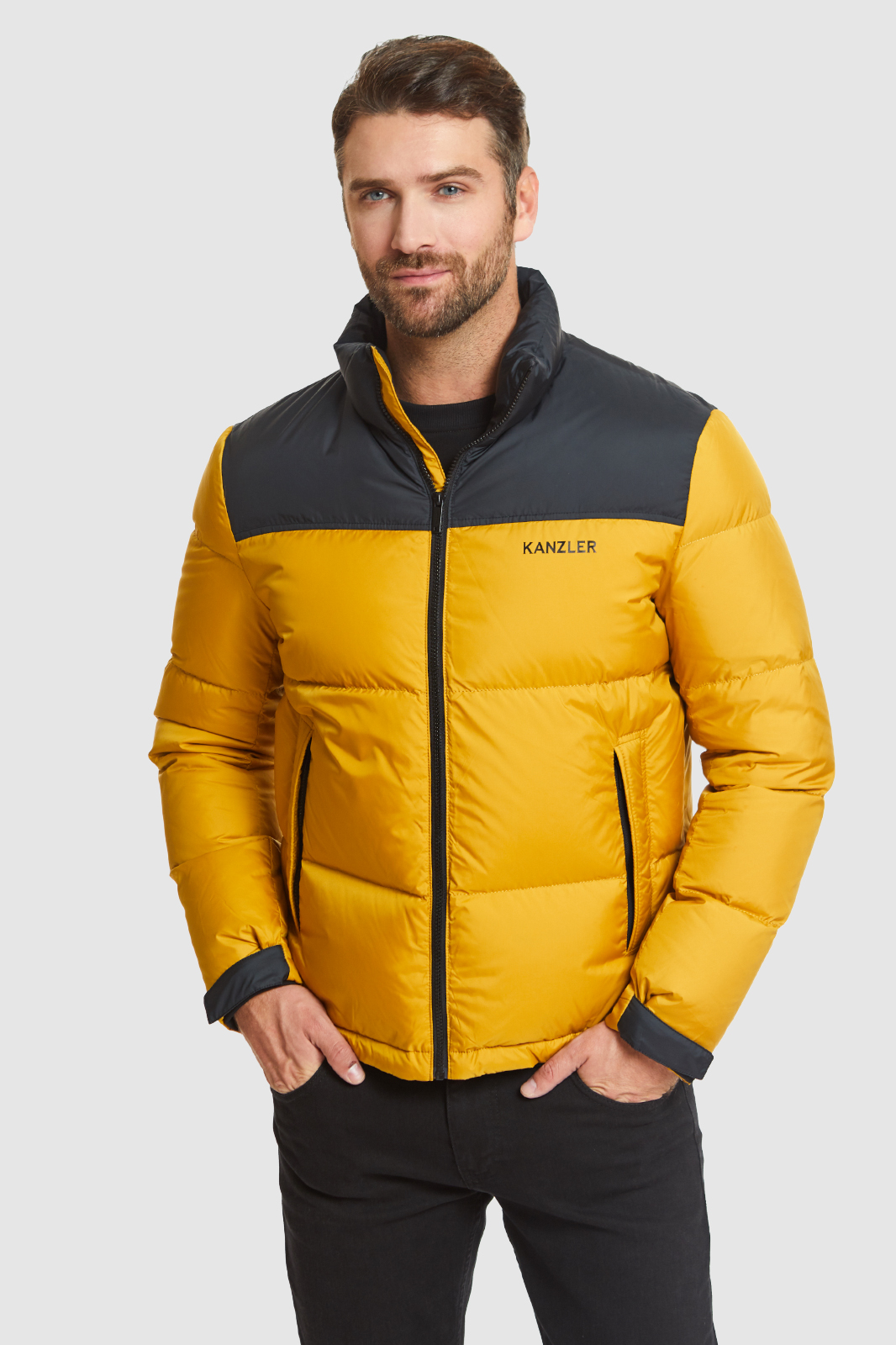 

Куртка мужская Kanzler 010012W04O030 желтая 52, 010012W04O030