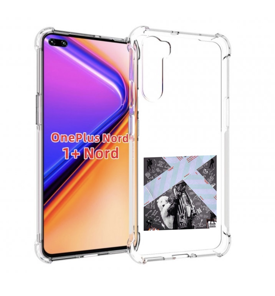 

Чехол MyPads Lil Uzi Vert - Luv Is Rage 2 для OnePlus Nord / 1+ Nord (1ая версия), Прозрачный, Tocco