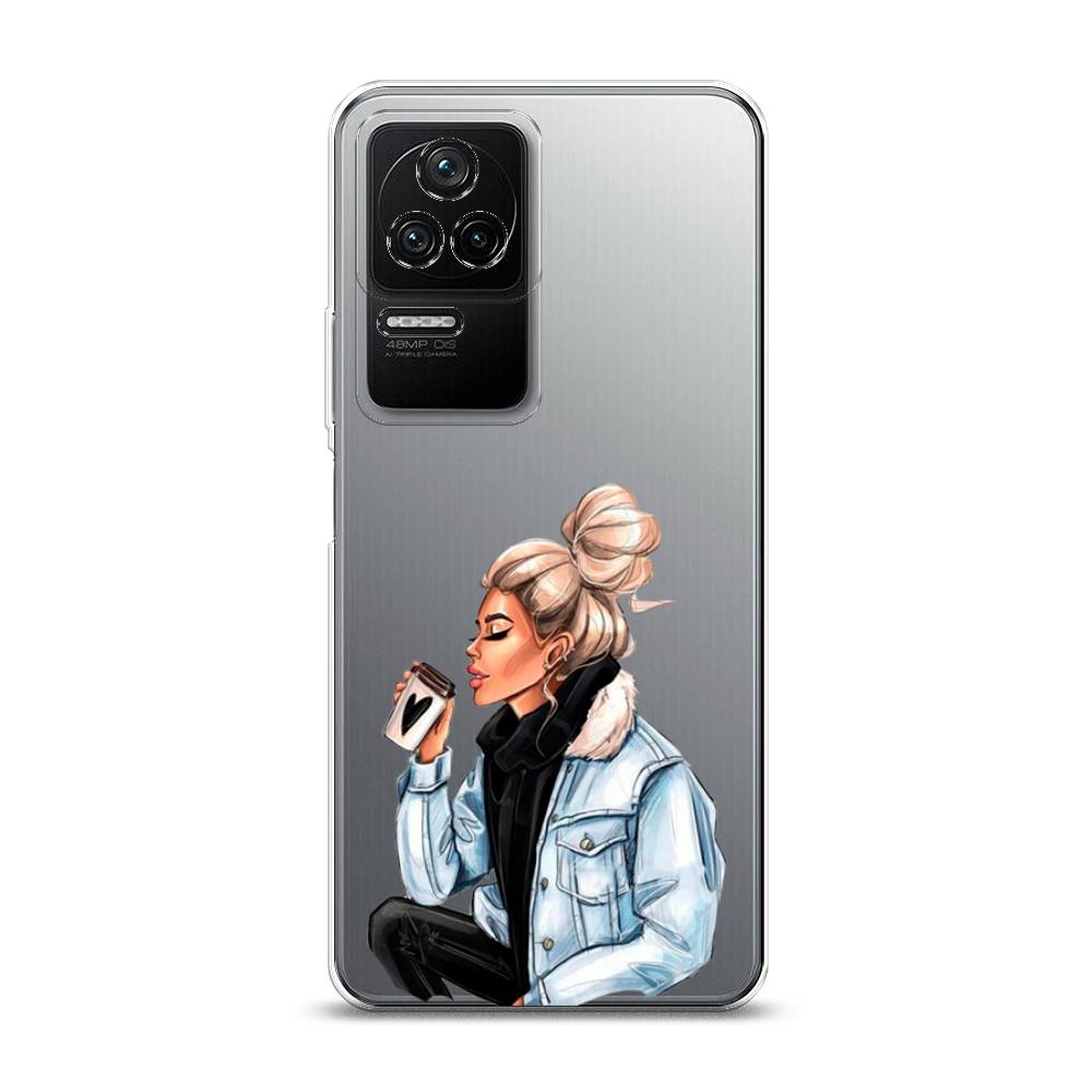 

Чехол Awog на Xiaomi Redmi K40S "Cute girl", Разноцветный, 314650-7