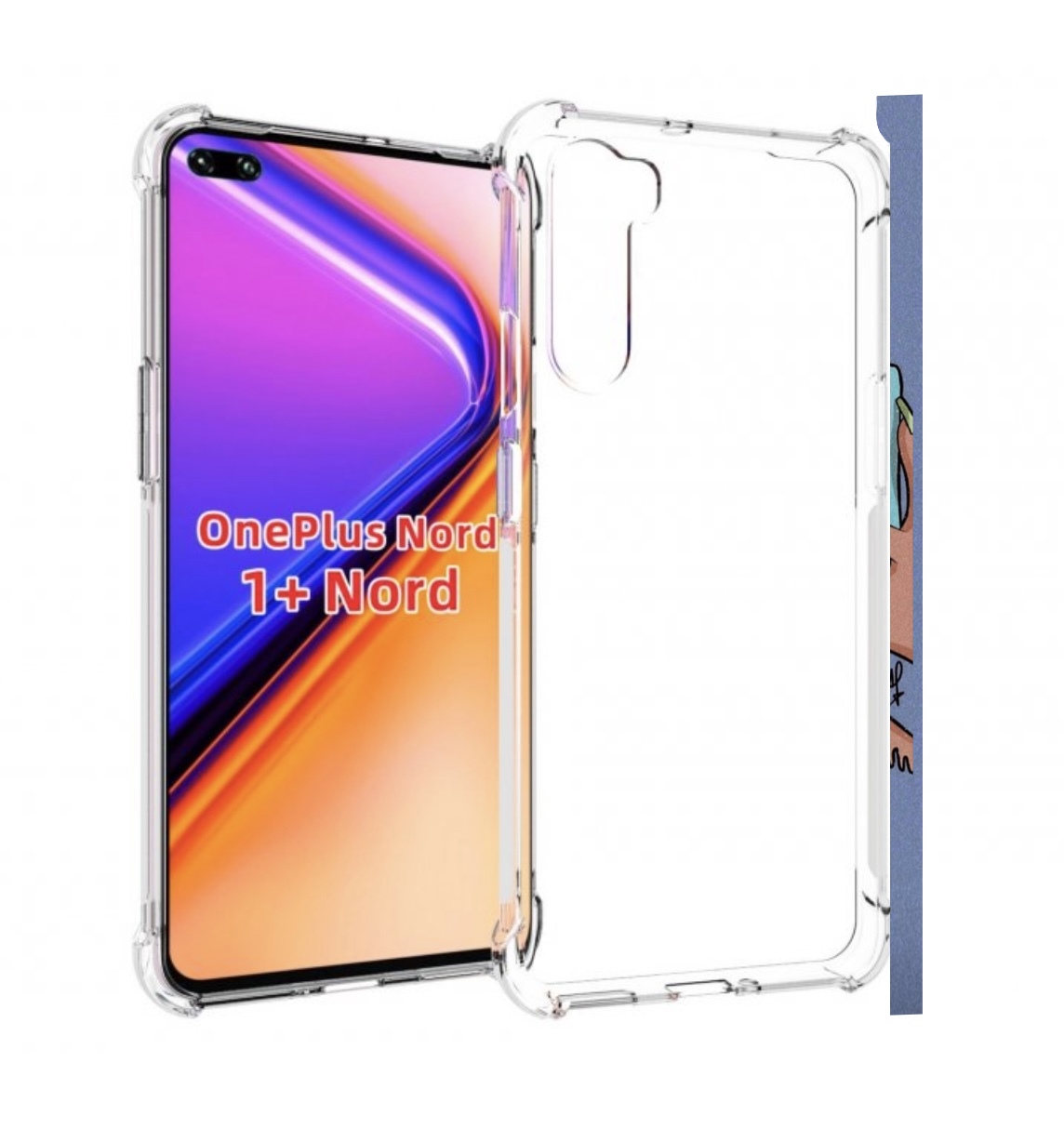 

Чехол MyPads ME Erra женский для OnePlus Nord / 1+ Nord (1ая версия), Прозрачный, Tocco