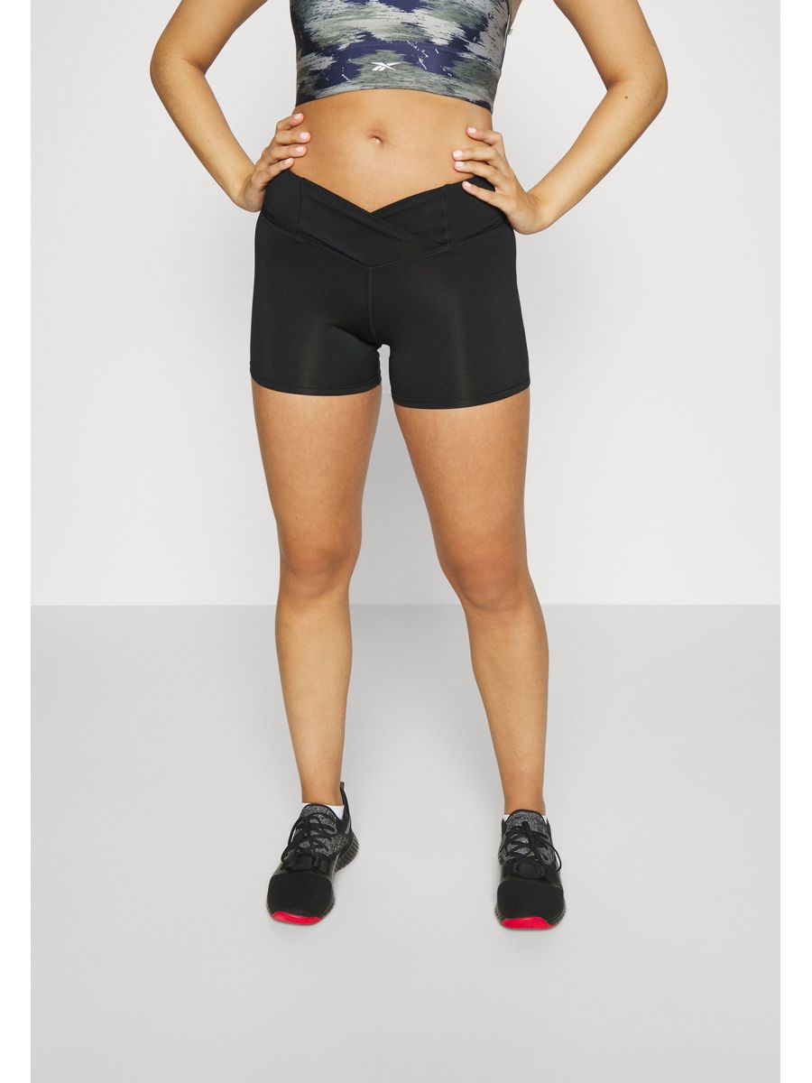 

Спортивные шорты женские Reebok RE541E1B8 черные XS, Черный, RE541E1B8