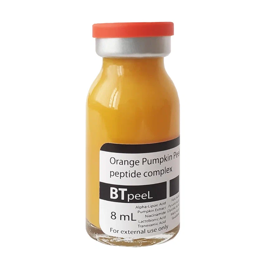 фото Оранжевый пилинг btpeel orange pumpkin peel peptide complex, 8 мл