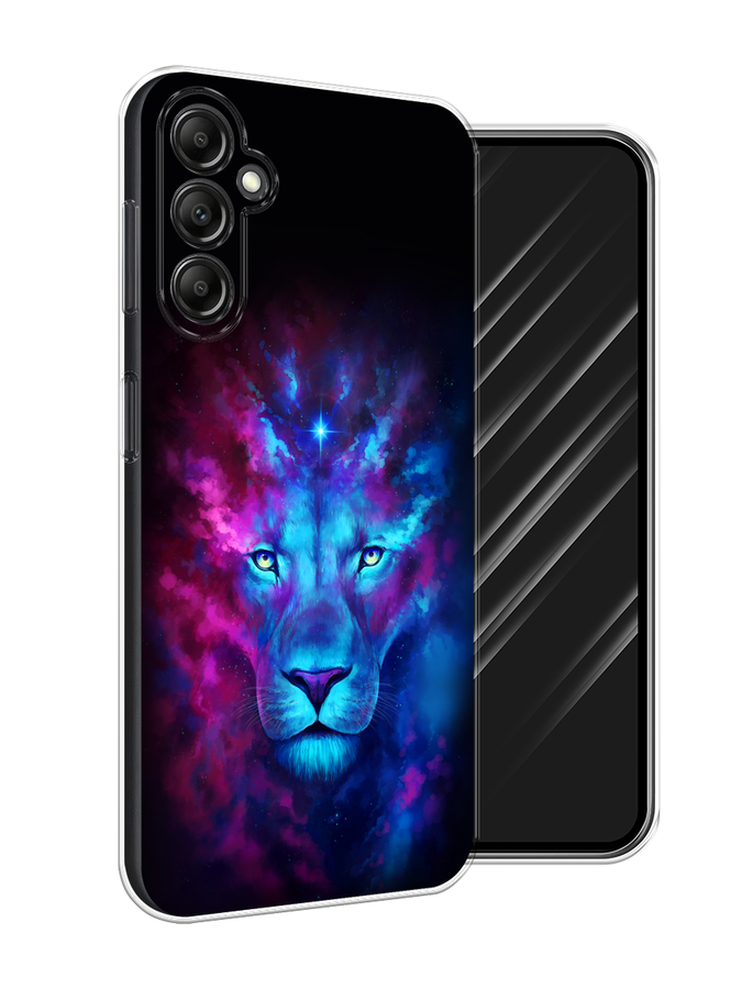 

Чехол Awog на Samsung Galaxy A15 "Космический лев", Голубой, 2108950-1