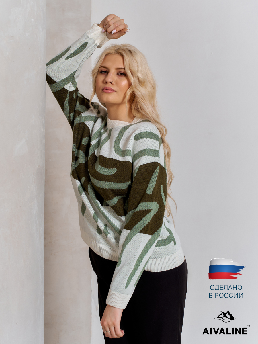 

Джемпер женский AIVALINE Мари белый 50-52 RU, Мари