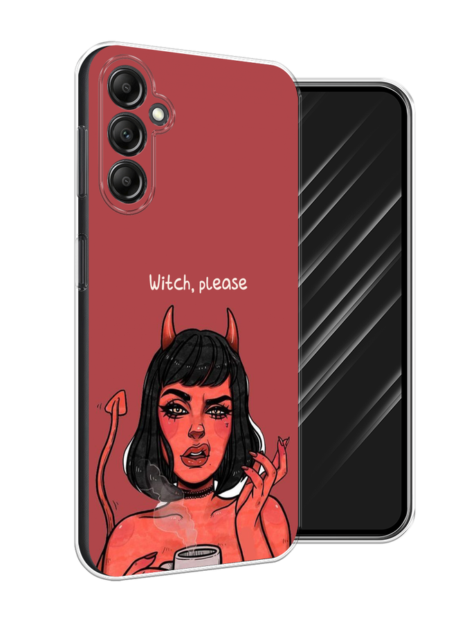 

Чехол Awog на Samsung Galaxy A15 "Evil Girl", Бордовый;черный, 2108950-1