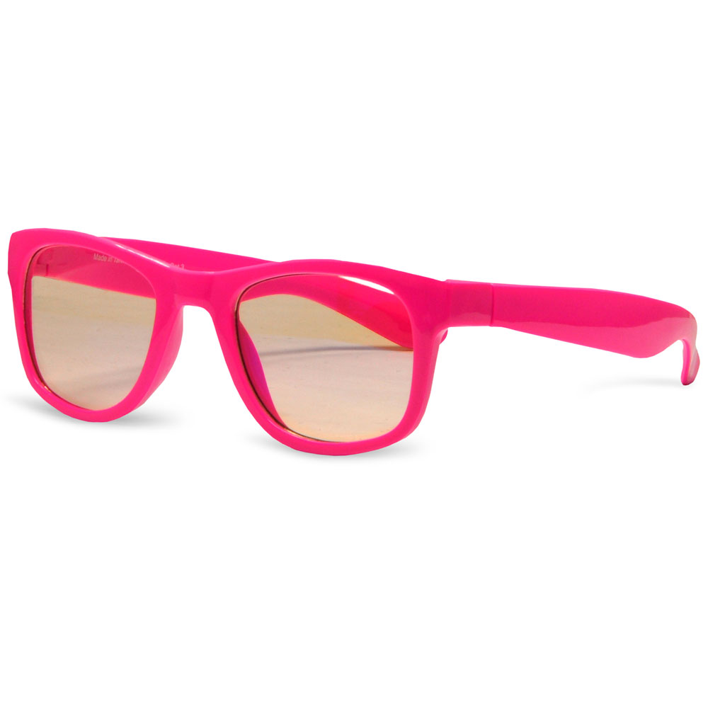 фото Компьютерные очки для девочки 2-4 года surf screen shades real kids neon pink