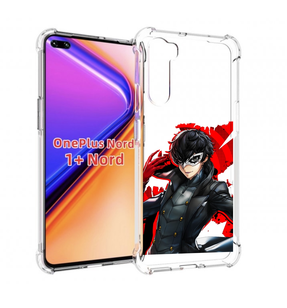 

Чехол MyPads Persona 5 для OnePlus Nord / 1+ Nord (1ая версия), Прозрачный, Tocco