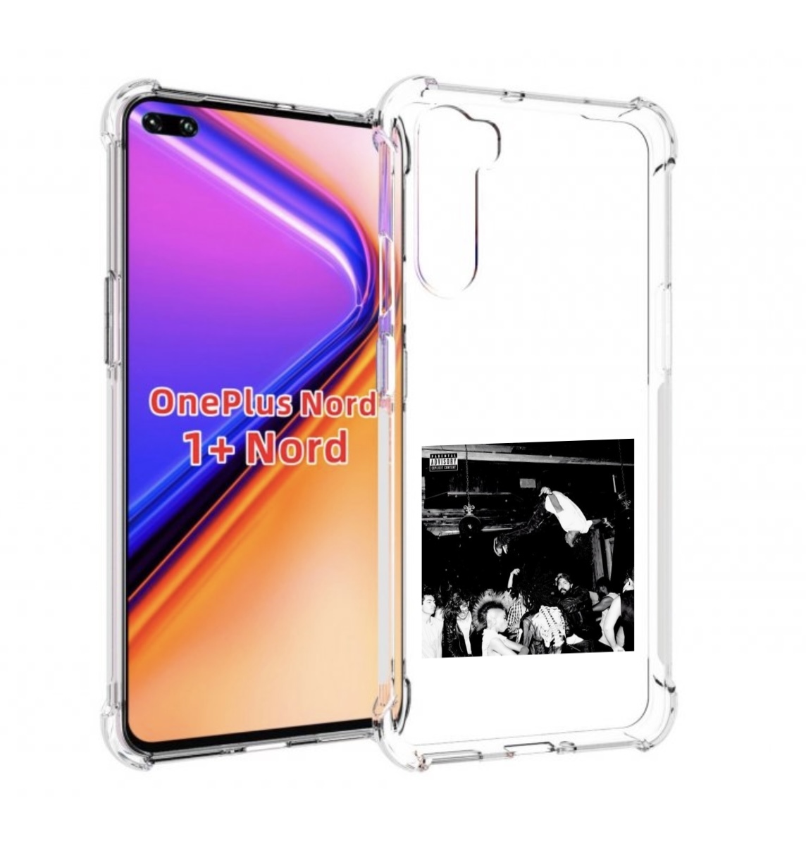 

Чехол MyPads Playboi Carti - Die Lit для OnePlus Nord / 1+ Nord (1ая версия), Прозрачный, Tocco