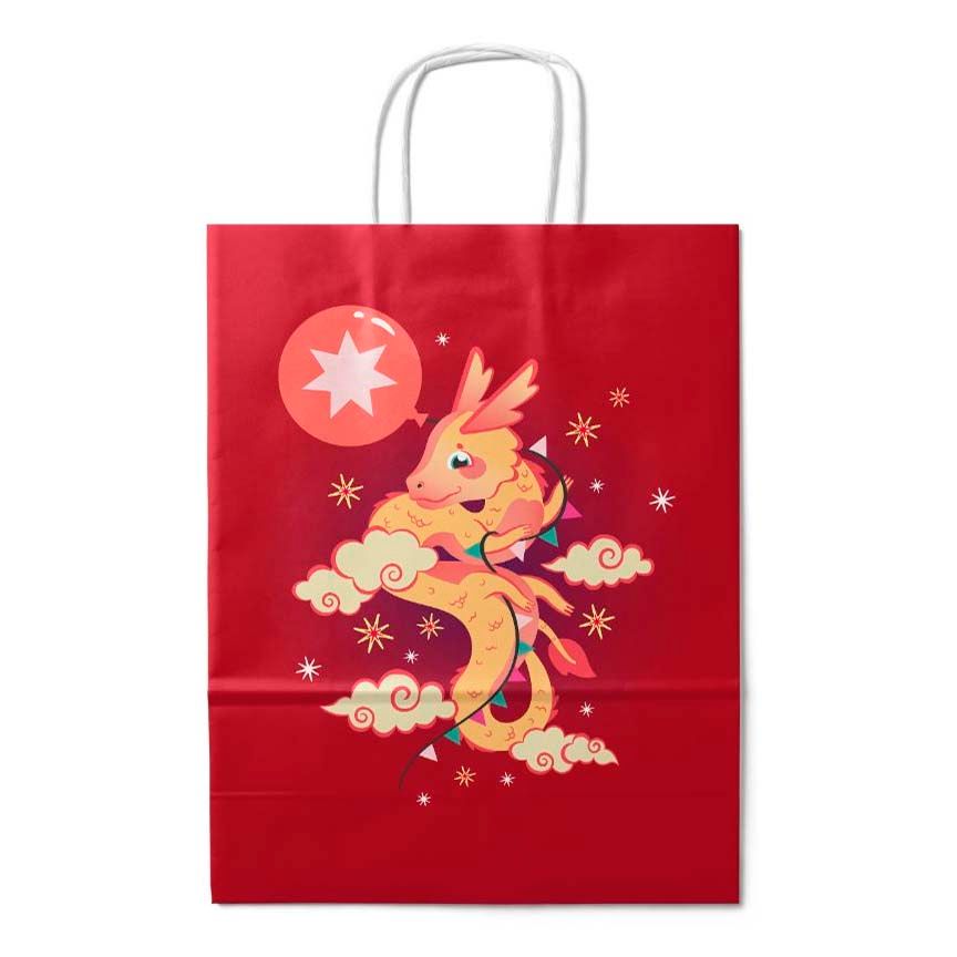 Сумка Новогодняя 32 х 25 х 11 см Архбум