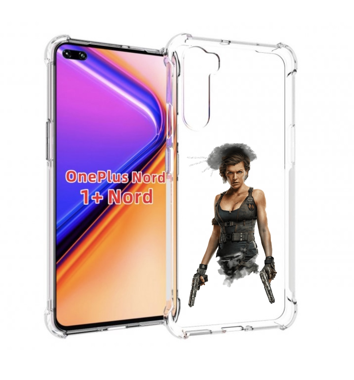 

Чехол MyPads Resident-Evil для OnePlus Nord / 1+ Nord (1ая версия), Прозрачный, Tocco