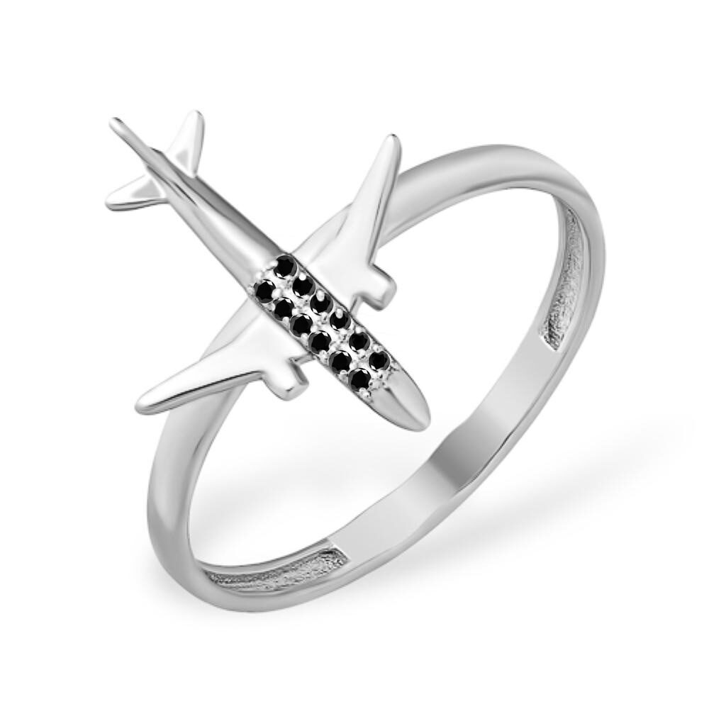 

Кольцо из серебра с фианитом р. 18.5 Yahont 214814, 214814