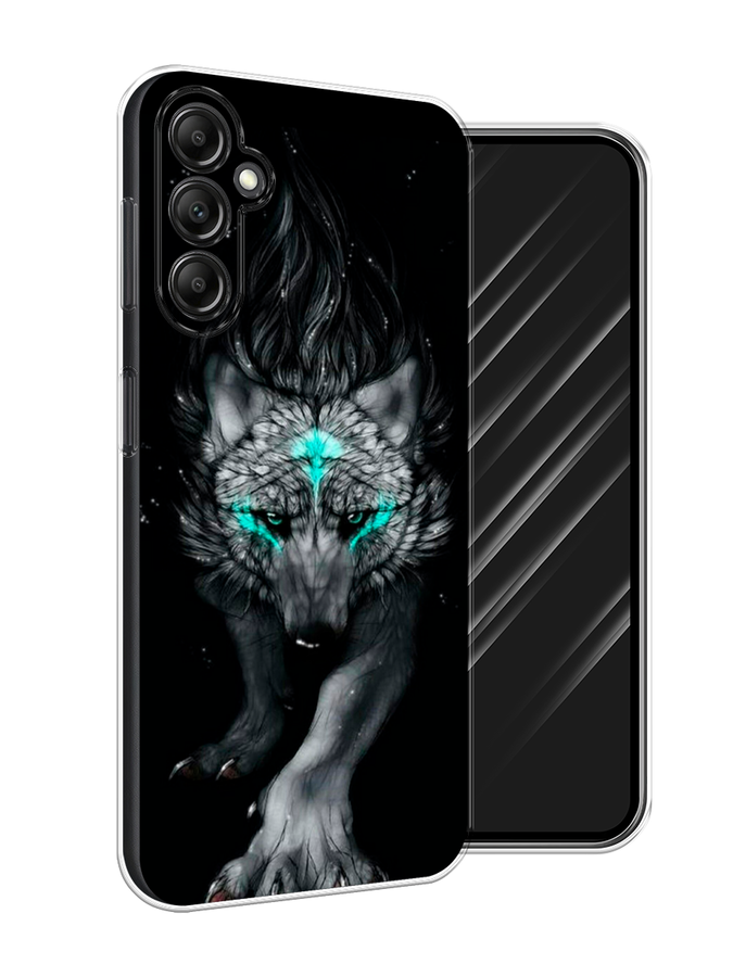

Чехол Awog на Samsung Galaxy A15 "Волшебный волк", Черный;серый, 2108950-1