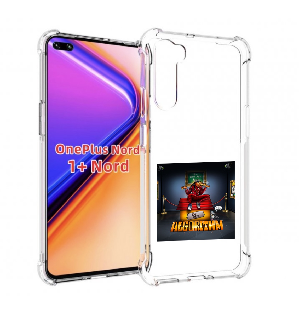 

Чехол MyPads Snoop Dogg ALGORITHM для OnePlus Nord / 1+ Nord (1ая версия), Прозрачный, Tocco