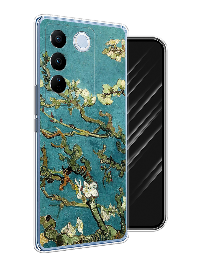 

Чехол Awog на Vivo V27/V27 Pro "Ван Гог", Синий;зеленый, 268550-9