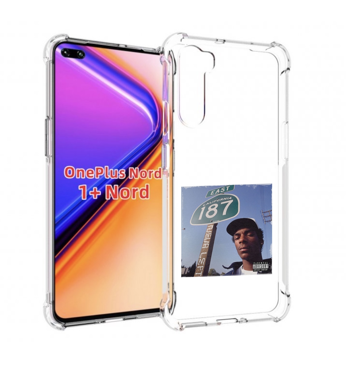 

Чехол MyPads Snoop Dogg NEVA LEFT для OnePlus Nord / 1+ Nord (1ая версия), Прозрачный, Tocco