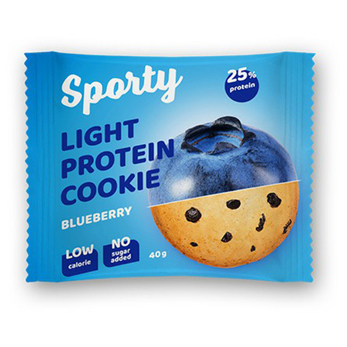 

Печенье Sporty Protein Light черника 40 г