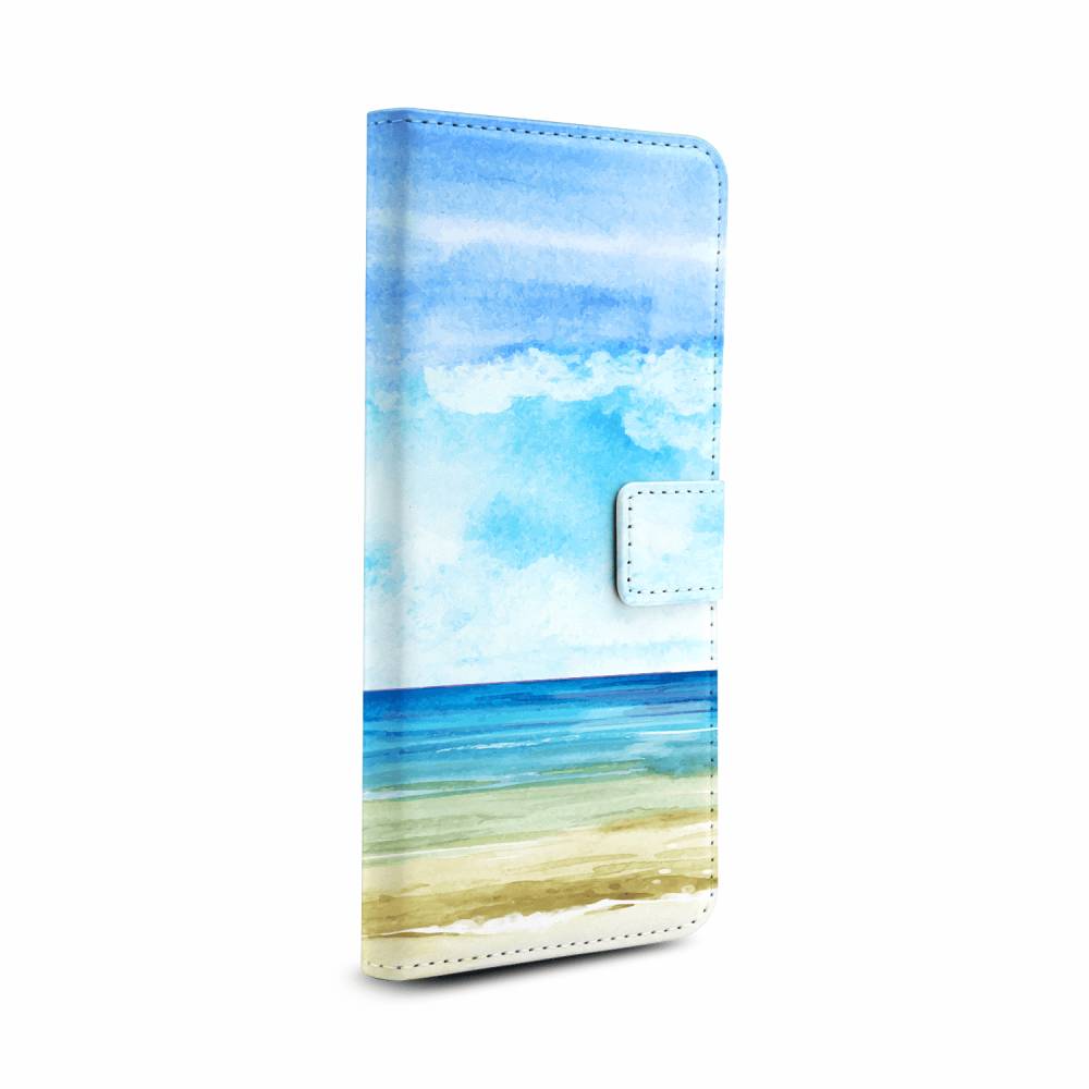 

Чехол Awog на Oppo A57 4G/A77 4G/A77s 4G/A57s "Летний фон 9 book", Белый;голубой;желтый, 2510385-1