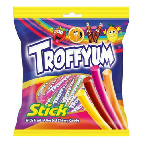 

Конфеты Troffyum Ассорти жевательные с фруктовым вкусом 150 г