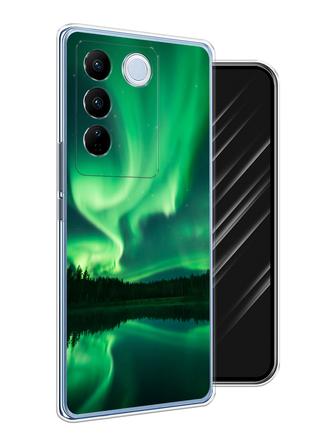 

Чехол Awog на Vivo V27/V27 Pro "Ночные пейзажи 7", Зеленый;черный, 268550-4