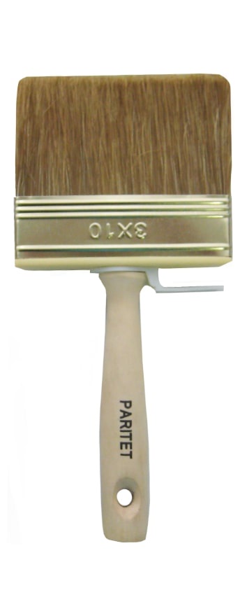 фото Premium wooden handle mixed 100мм (кисть деревянная ручка смеш.) paritet instrument