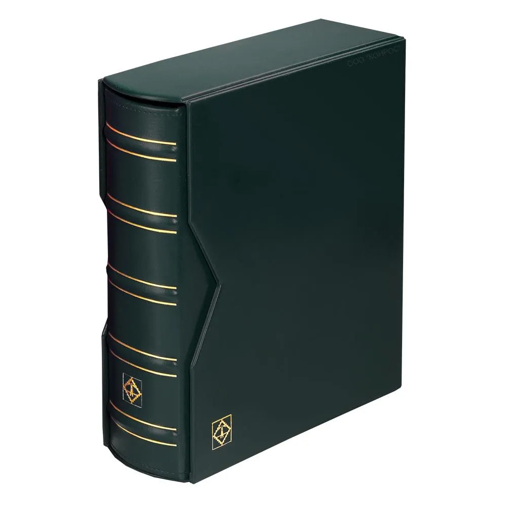 

Альбом Leuchtturm Vario Classic Gigant для банкнот бон , в футляре зеленый